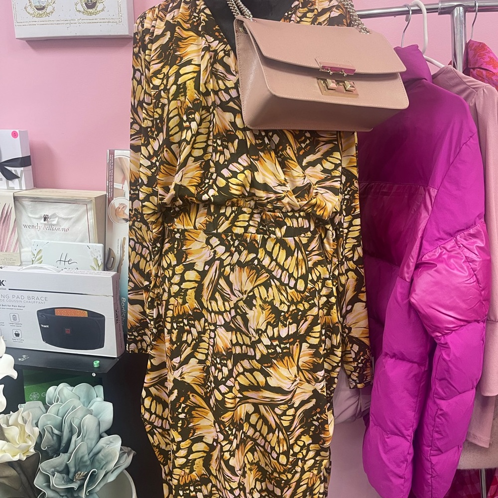 NWT RIVER ISLAND 🏝 RUCHE DRESS - Picture 7 of 11